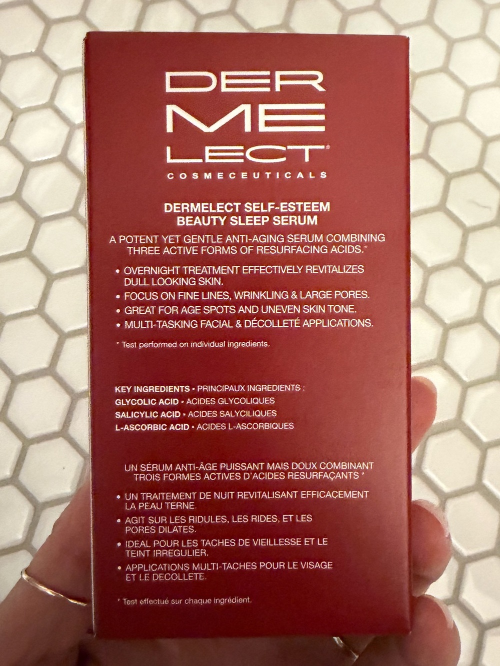 NWT DERMELECT Self-Esteem Beauty Sleep Serum - Picture 2 of 5